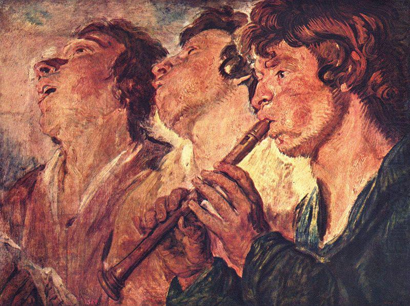 Three Musicians, Jacob Jordaens